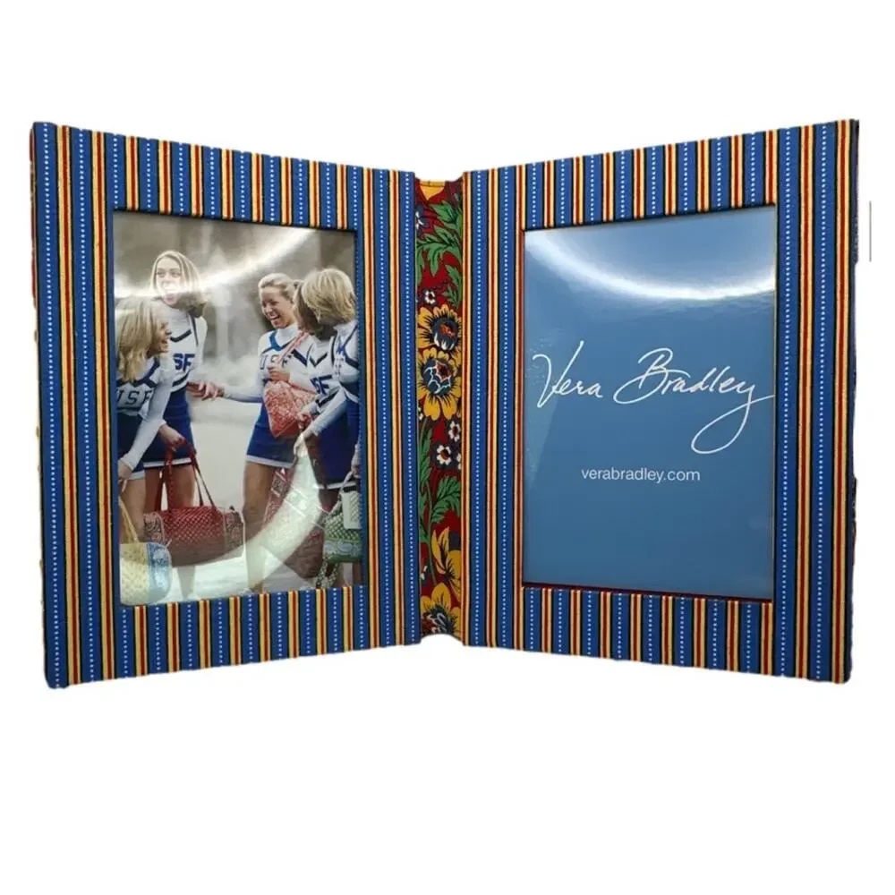 NWOT VERA BRADLEY Quilted Cotton Picture Frame